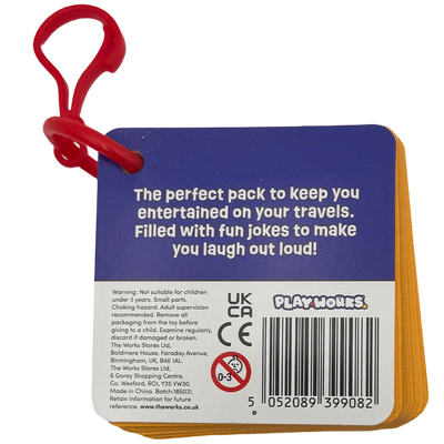 PlayWorks Travel Giggle Cards Keyring Game image number 3