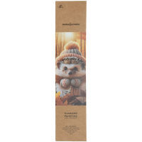 Christmas Diamond Art Kit: Cosy Hedgehog