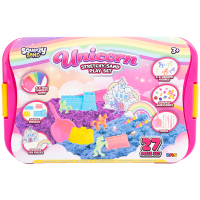 Unicorn Stretchy-Sand Play Set image number 1