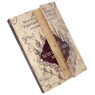 Harry Potter Marauders Map Magnetic Notebook image number 2