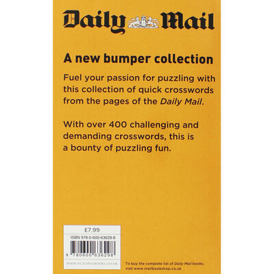 Daily Mail: The Big Book of Crosswords 2 image number 2