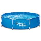 Summer Waves Round Active Frame Swimming Pool: 8ft image number 1