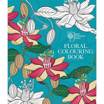 RHS Floral Colouring Book image number 1