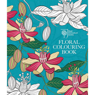 RHS Floral Colouring Book image number 1
