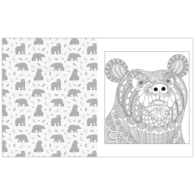 The Wild Animals Colouring Book image number 3