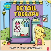 Retail Therapy Colouring Book