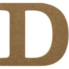 Small MDF Letter D image number 1