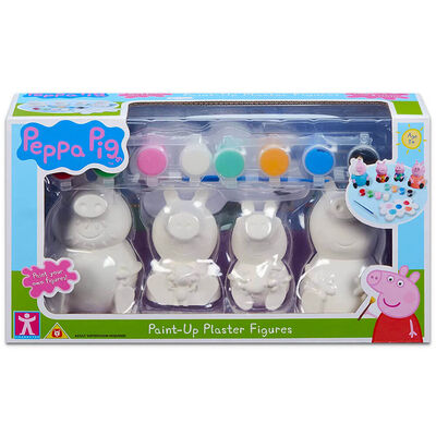 Peppa Pig Paint-Up Plaster Figures image number 1