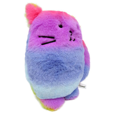 Playworks Hugs & Snugs Rainbow Cat Plush Toy image number 3