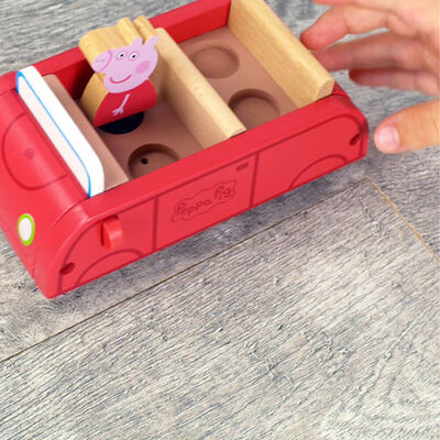 Peppa Pig Wooden Red Car image number 6
