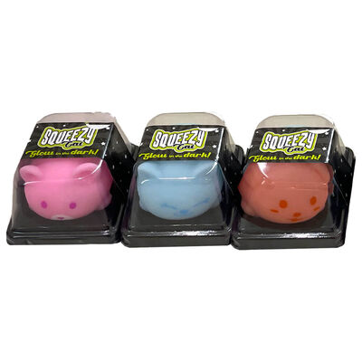 Squeezy Glow in the Dark Cat: Assorted image number 3