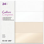 Crafters Companion Neutral Cardstock Pad: Pack of 24 image number 1
