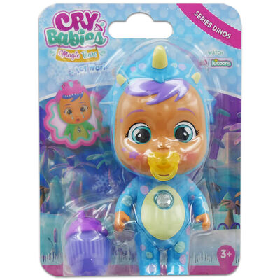 Cry Babies Magic Tears Icy World Dino Dolls: Assorted image number 1