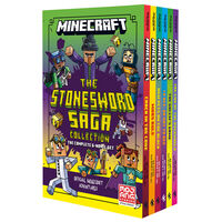 Minecraft The Stonesword Saga: 6 Book Set