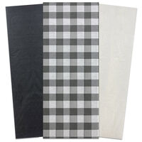 Grey Christmas Tissue Paper: Pack of 9