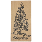 Merry Christmas Tree Stamp image number 1