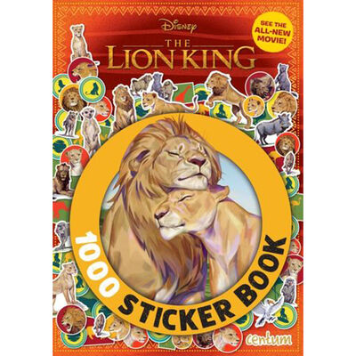 The Lion King: 1000 Sticker Book image number 1
