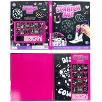 Scratch Art Book: Howdy Cowgirl