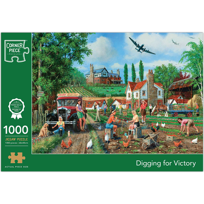 Digging for Victory 1000 Piece Jigsaw Puzzle image number 1