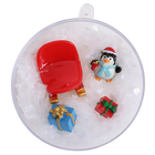 Christmas Resin Sleigh & Presents Embellishments: Pack of 4 image number 2