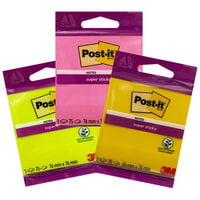 Post-It Super Sticky Notes: Assorted