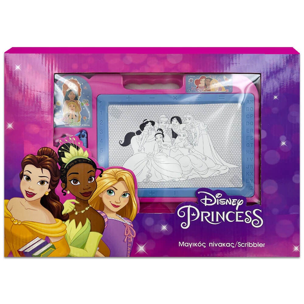 Paw Patrol and Disney Princess drawing pad bundle figurines