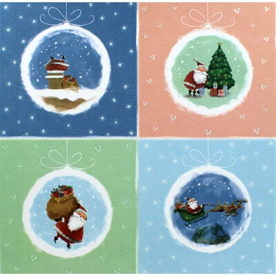 At Home with Santa Paper Pack - 12x12 Inch image number 3