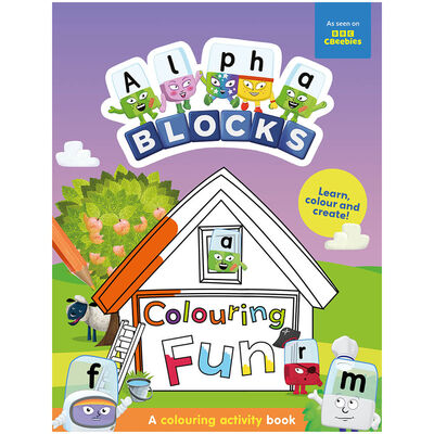 Alphablocks Colouring Fun image number 1