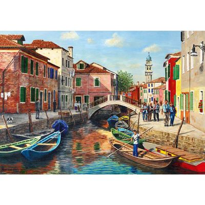 Canals of Venice 1000 Piece Jigsaw Puzzle image number 2