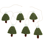 Christmas Tree Garland Crochet Kit image number 1