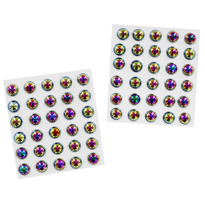Iridescent Dome Embellishments - 2 Pack image number 1