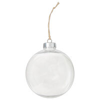 Fill Your Own Round Shaped Extra Large Bauble