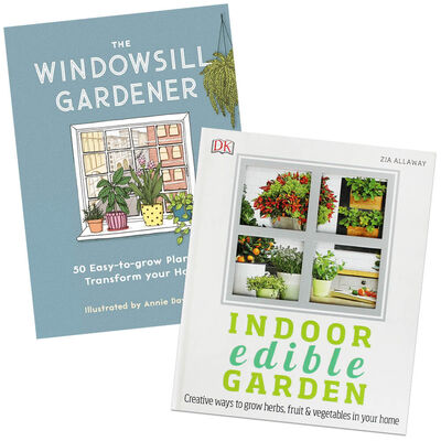 The Windowsill Gardener & Indoor Edible Garden Book Bundle image number 1