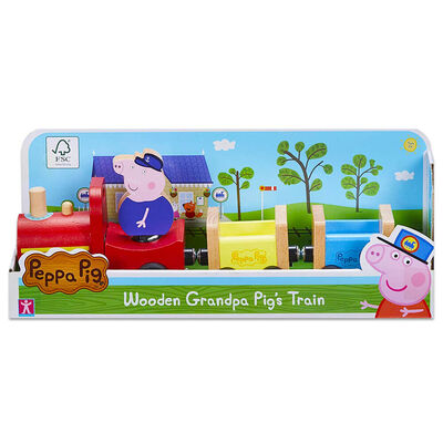 Peppa Pig Wooden Grandpa Pig&rsquo;s Train image number 1