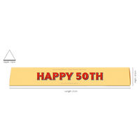 Toblerone Milk Chocolate 100g – Happy 50th