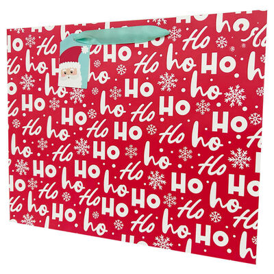 Christmas HoHoHo Large Gift Bag image number 1