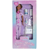 PlayWorks PlayVille Doctor Fashion Doll Set