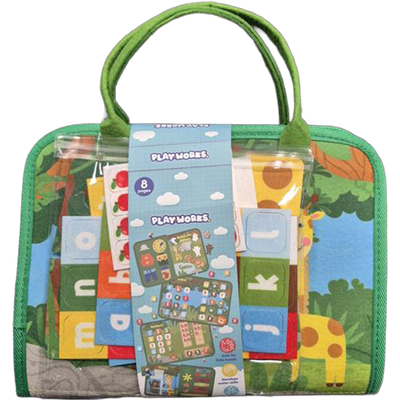 PlayWorks Felt Activity Busy Book: Green image number 1