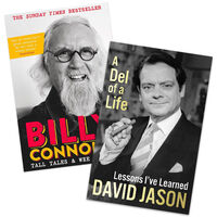 Billy Connolly Tall Tales and Wee Stories & David Jason A Del of a Life 2 Book Bundle