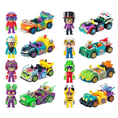 T-Racers Glow Race Car: Assorted image number 3