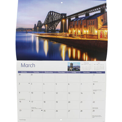 Edinburgh A4 Calendar 2020 image number 2