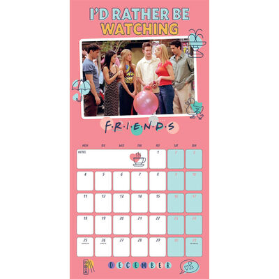 Official Friends 2023 Square Calendar image number 2