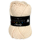 Cygnet Seriously Chunky Cream Yarn 100g image number 1