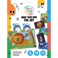 Make Your Own Foil Art: Space and Animals