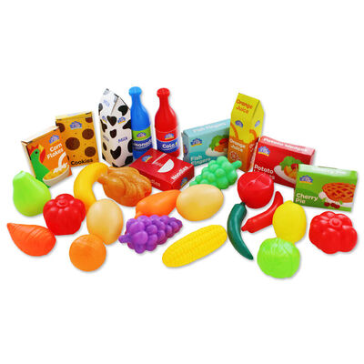 Role Play Set: Shopping Basket and Play Food Set image number 3