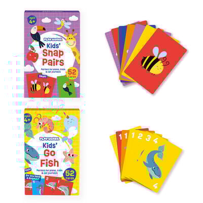 PlayWorks Kids’ Card Games: Pack of 4 image number 2