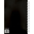 A4 Wiro Plain Black Lined Notebook image number 3