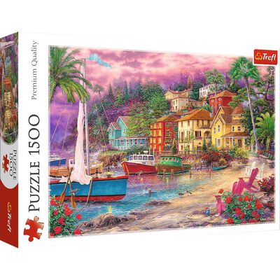 On Golden Shores 1500 Piece Jigsaw Puzzle image number 1