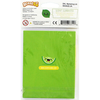 A7 Lemon-Lime Scent Notepad with Pen image number 4