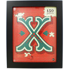 Letter X 150 Piece Jigsaw Puzzle with Frame image number 1